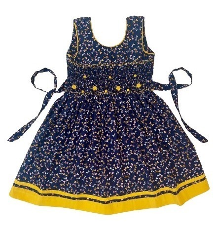 Smockysoft Tricolor Buterfly Print